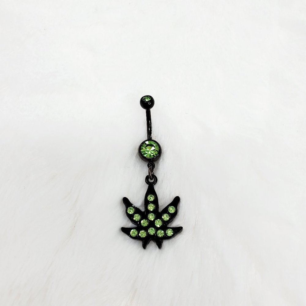 Leaf Belly Ring - 420